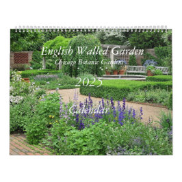 Engels Walled Garden 2025 Kalender