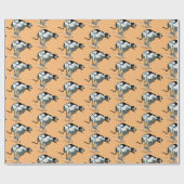 engels windhond cadeaupapier (Vlak)