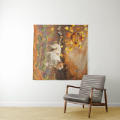 Engelse aanwijzer, herfst wandkleed (In Situ (horizontaal))