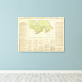 Engelse bezittingen canvas afdruk (Insitu (Houten vloer))