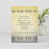  Engelse Bit Equestrian Wedding Invitations Kaart (Staand voorkant)