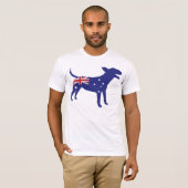 Engelse Bull Terrier / Australisch T-shirt van de  (Voorkant volledig)