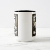 Engelse Bull Terrier "Mok Shot" koffie Mok (Center)