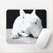 Engelse bull Terrier, Pop Art Print Muismat (Met muis)
