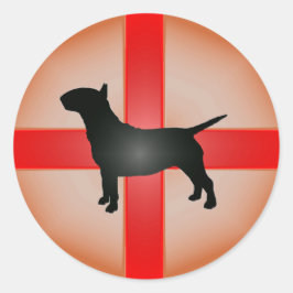 Engelse bull Terrier Sticker