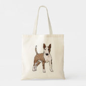 Engelse bull Terrier Tote Bag (Achterkant)