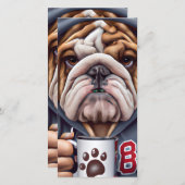 Engelse Bulldog (Voorkant / Achterkant)