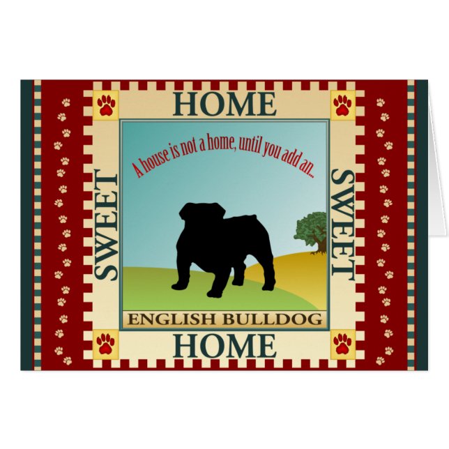 Engelse Bulldog (Voorkant Horizontaal)