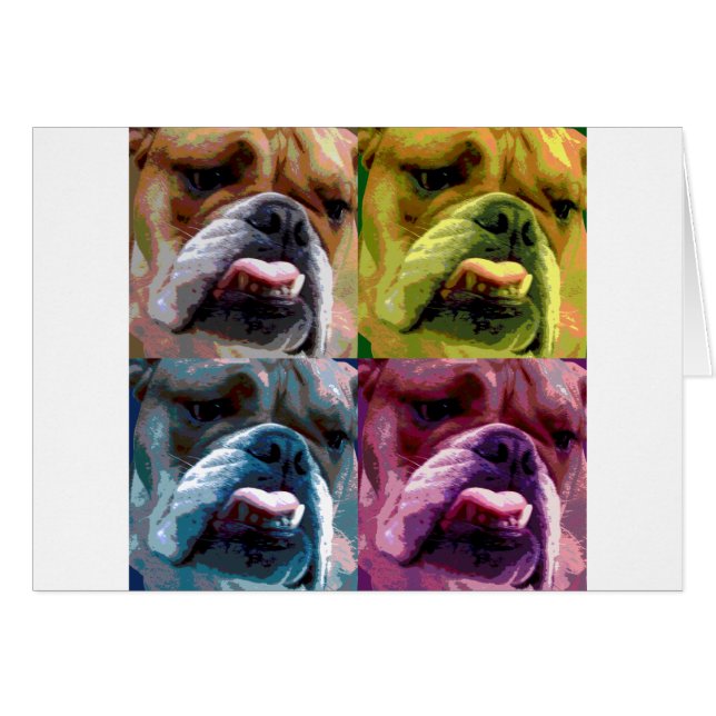 Engelse bulldog (Voorkant Horizontaal)