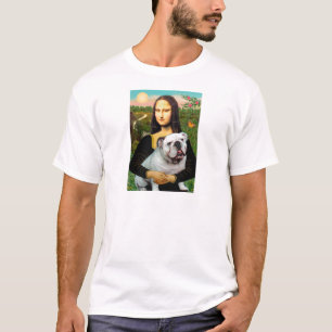 Engelse Bulldog 9 - Mona Lisa T-shirt