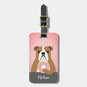 Engelse Bulldog Bagagelabels