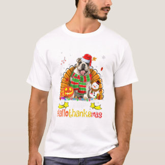 Engelse Bulldog blij T-shirt