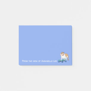 Engelse Bulldog Boarder Post-it® Notes