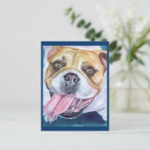 Engelse Bulldog Briefkaarten (Staand voorkant)