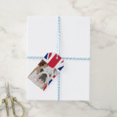 Engelse Bulldog Cadeaulabel (Met Touw)