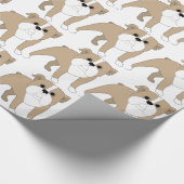 Engelse Bulldog Cadeaupapier (Hoek)
