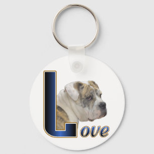 Engelse Bulldog Cadeaus Sleutelhanger