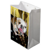 Engelse bulldog cadeautas (Voorkant Gekanteld)