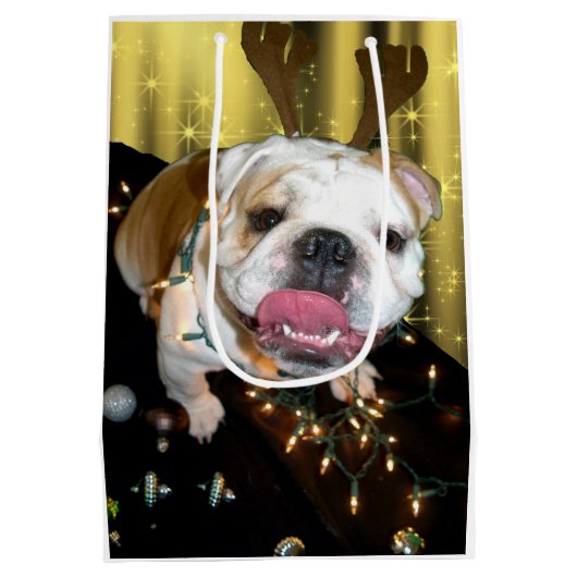 Engelse bulldog cadeautas (Achterkant)