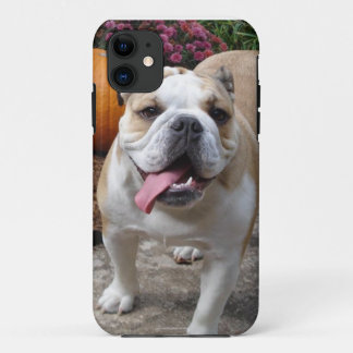 Engelse Bulldog Cute Funny iPhone 5 bedekt hoesjes