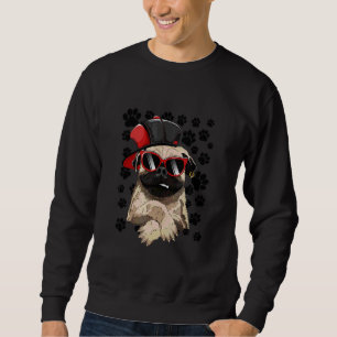 Engelse Bulldog Dog Cute Dog's Leg Trui
