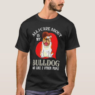 Engelse Bulldog Dog T-shirt