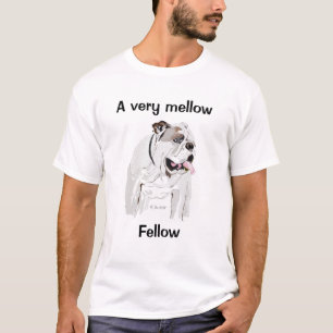 Engelse Bulldog, een zeer Mellow Fellow T-shirt