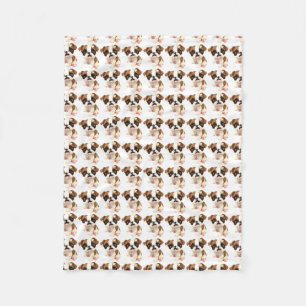 Engelse Bulldog Fleece Blanket Deken