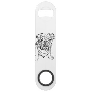 Engelse bulldog flesopener speed flessenopener