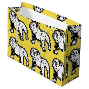 Engelse Bulldog Gift Bag Groot Cadeauzakje