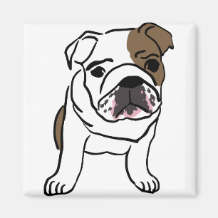 Engelse Bulldog Gift Shirten Nope Lazy English Bul Magneet
