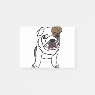Engelse Bulldog Gift Shirten Nope Lazy English Bul Post-it® Notes