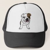 Engelse Bulldog Gift Shirten Nope Lazy English Bul Trucker Pet (Voorkant)