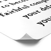 Engelse bulldog Gifts Poster (Hoek)