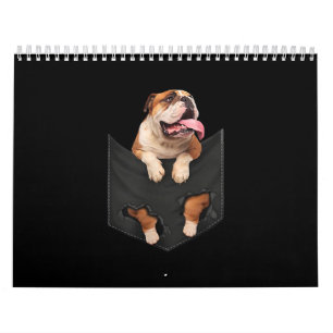 Engelse Bulldog in Your Pocket Dogs Lovers Kalender