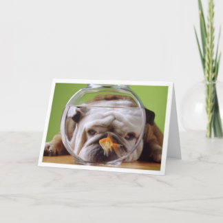 Engelse Bulldog-kaart Kaart
