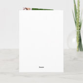 Engelse Bulldog Kerst   Kaart (Achterkant)