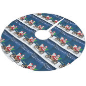 Engelse Bulldog kerstkerstkerstkerstman Kerstboom Rok (Gekanteld)