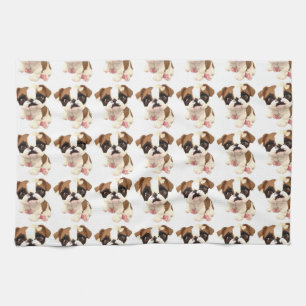 Engelse Bulldog Kitchen Towel Theedoek