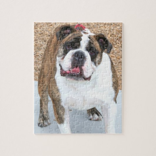 Engelse bulldog legpuzzel (Verticaal)
