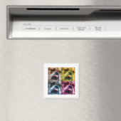 Engelse bulldog magneet (Insitu (Vaatwasser))