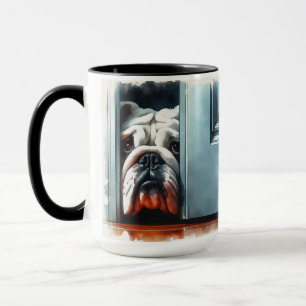 Engelse Bulldog Make Me! koffie-Mok Mok