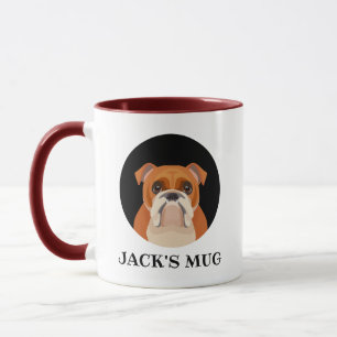 Engelse Bulldog Personalized Mok