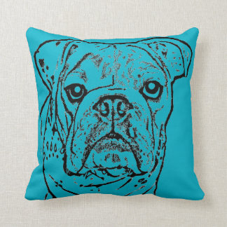 Engelse bulldog pillow kussen