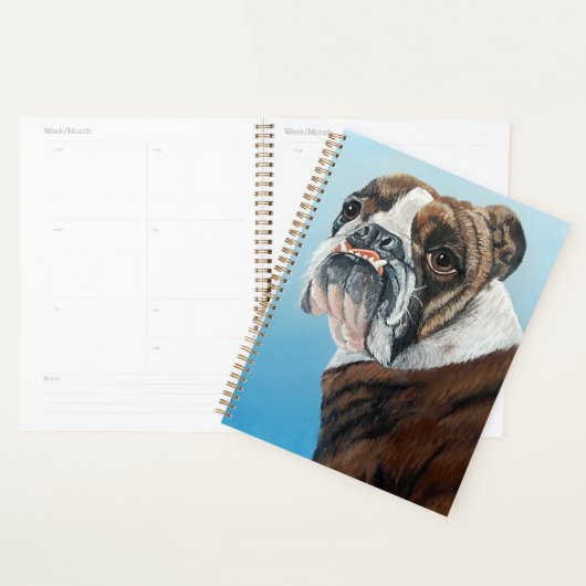 Engelse Bulldog Planner (Display)