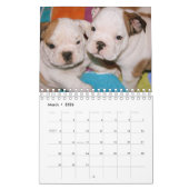 Engelse Bulldog Puppies 2017 Agenda Kalender (Mar 2026)