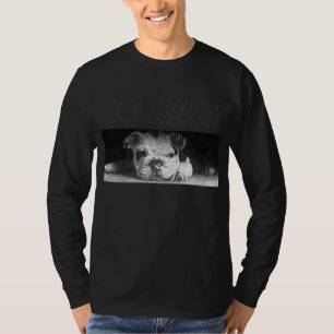 Engelse Bulldog Puppy Social Distance gaat weg T-shirt