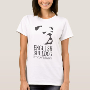 Engelse bulldog Rescue T shirt Help Rescue