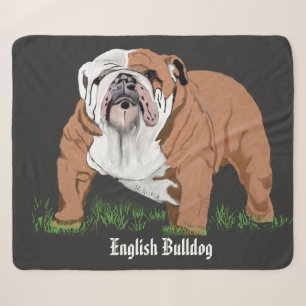 Engelse Bulldog Sherpa Deken