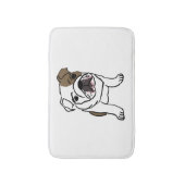 Engelse Bulldog Small Bath Mat (Voorkant Verticaal)